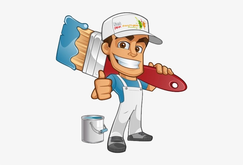 Professional House Painter Rome Ny Painters Cartoon PNG Image