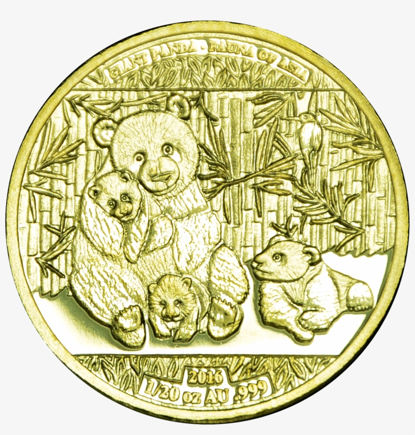 World Stars Giant Panda - Gold, transparent png download