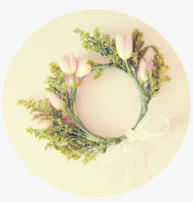 Floral Crowns - Dibujo Bulldog Frances, transparent png download