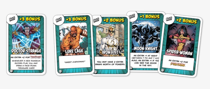 Armor And Weapon Cards Battling Mystical Monsters Requires - Munchkin Marvel 2 Mystic Mayhem, transparent png download