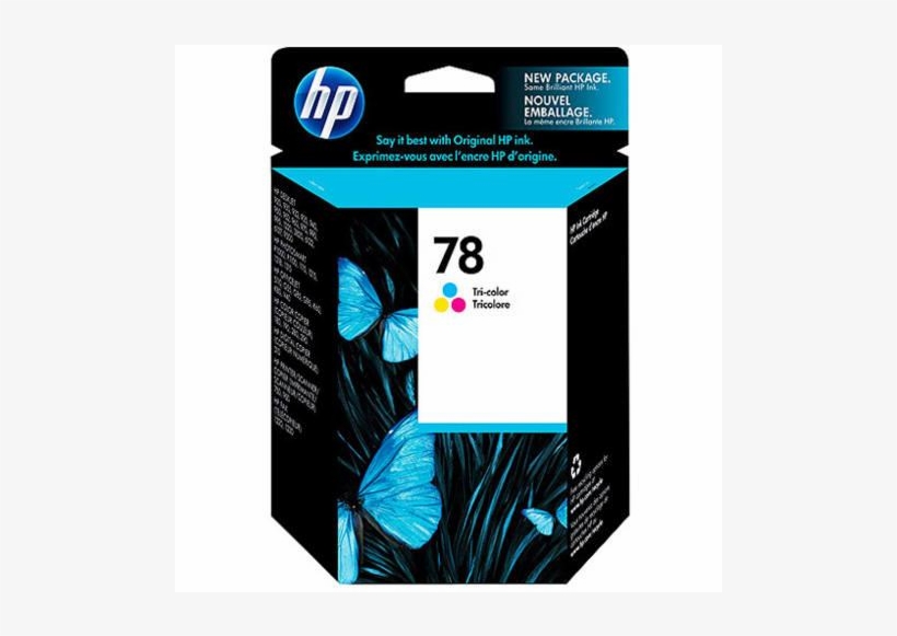 Auction - Hp 78 Tri-color Original Ink Cartridge (c6578d), transparent png download