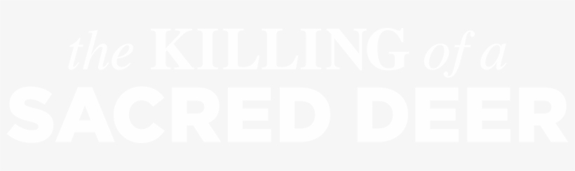 Title Treatment - “ - Killing Of A Sacred Deer Soundtrack, transparent png download