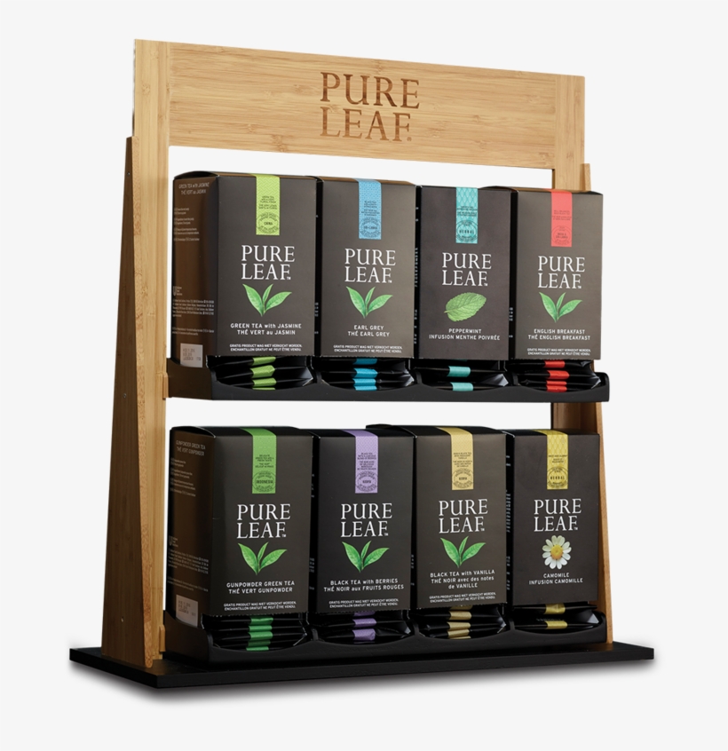 Pure Leaf Wood Rack - Tea Rack, transparent png download