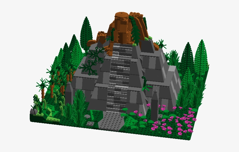 Green Lion Temple - Illustration, transparent png download