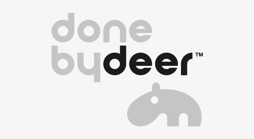 Logo De La Marca Done By Deer - Done By Deer Logo, transparent png download