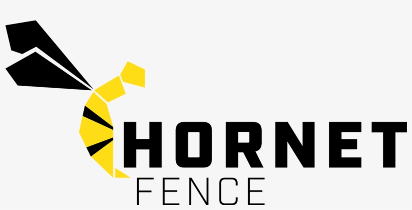 Bold, Modern, Fencing Logo Design For Hornet Fence - Design, transparent png download