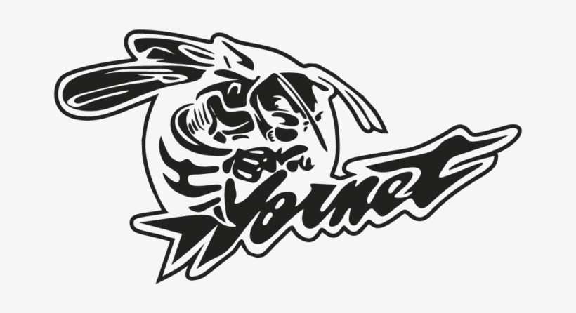 Hornet Logo Png - Stickers Logo Moto, transparent png download