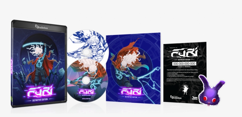 The Collector Edition Includes A Blu-ray Box For The - Furi Definitive Edition Ps4, transparent png download