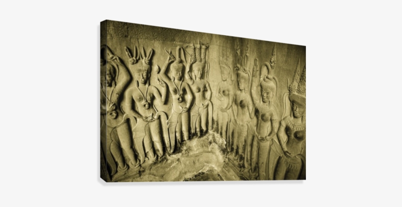 Angkor Wat Motif Canvas Print - Angkor Wat, transparent png download