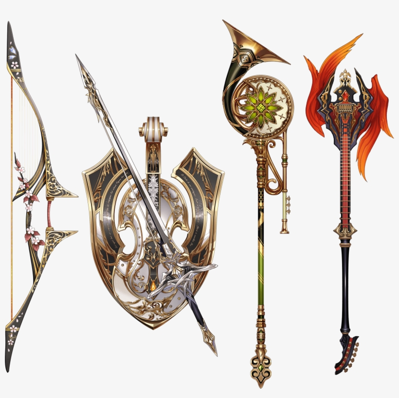 Armonics - Shining Resonance Refrain Weapons, transparent png download