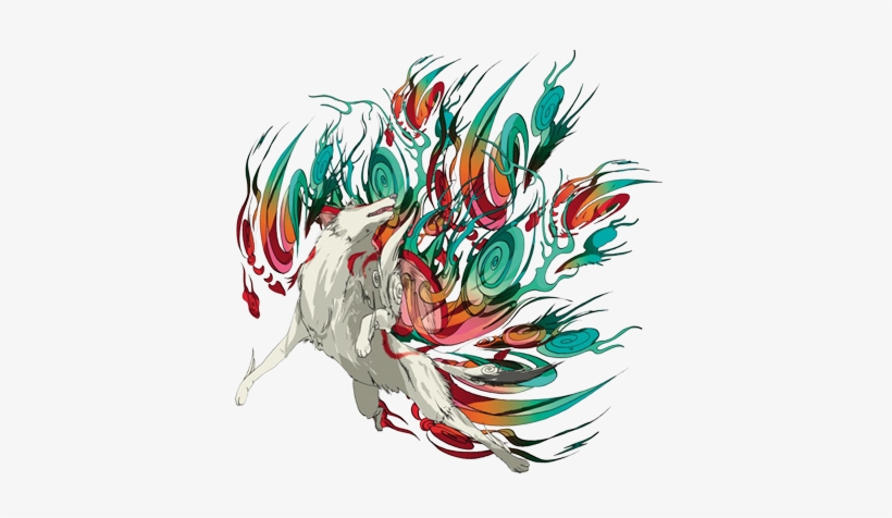 Pelotedeneige - Okami Vinyle, transparent png download