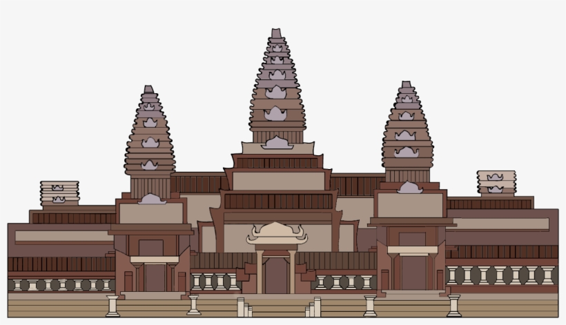 These Are The Icons That I Made - Hindu Temple, transparent png download