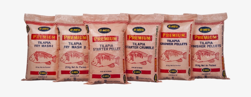 B-meg Premium Tilapia Feeds - Tilapia Food Pellets, transparent png download
