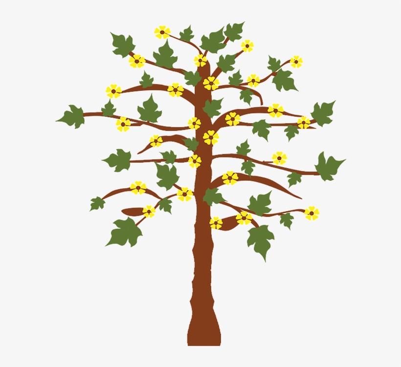 Arbol Primavera Png - Cây Hoa Mùa Xuân, transparent png download