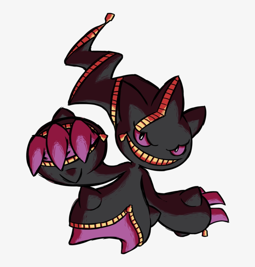 Mischievous Mega Banette By Red-flare - Do Pokémon Mega Banette, transparent png download