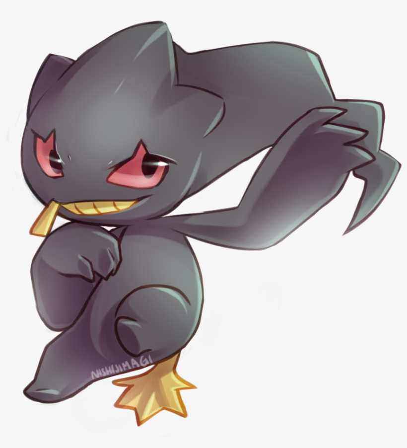 394kib, 878x910, Banette By Glyon-d80mtev - Cute Banette, transparent png download