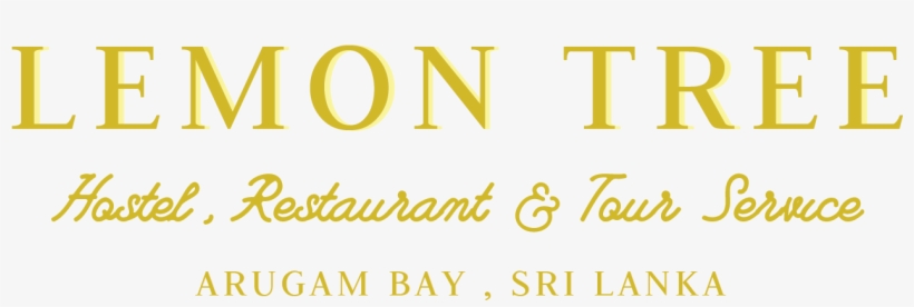 Menu - Lemon Tree Arugam Bay, transparent png download