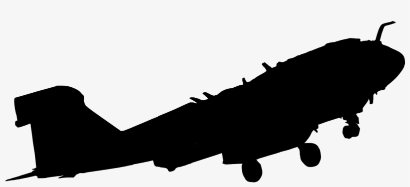 Off - War Plane Silhouette Png, transparent png download