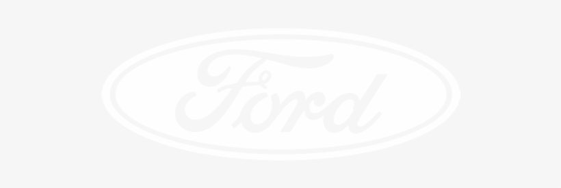 Ford Motor Company - Large Ford Logo Rear Window Decal (30" X 10.5", Chrome), transparent png download