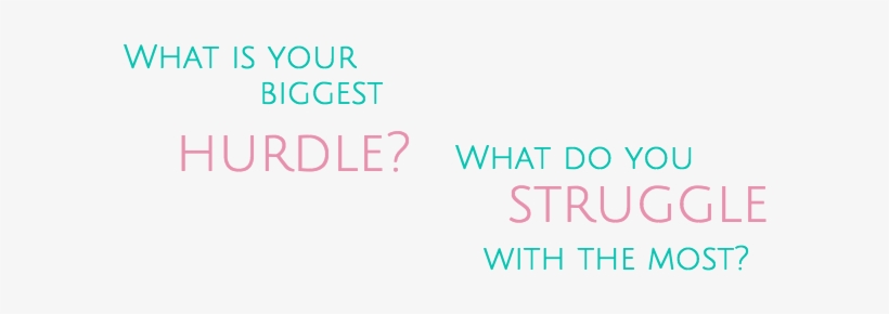 Hurdle - What's Your Biggest Hurdle, transparent png download