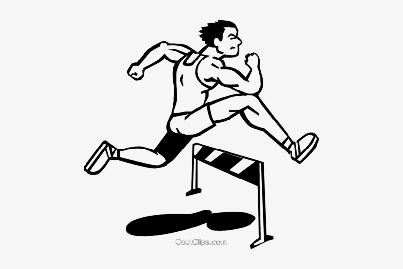 Hurdles - Hürdenlauf Clipart, transparent png download