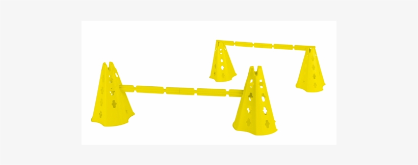 Adjustable Hurdle Cone Set - Seesaw, transparent png download