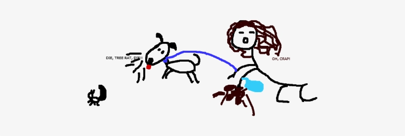 Well, A Evil Tree Rat Squirrel Ran Across The Street, - Cartoon, transparent png download