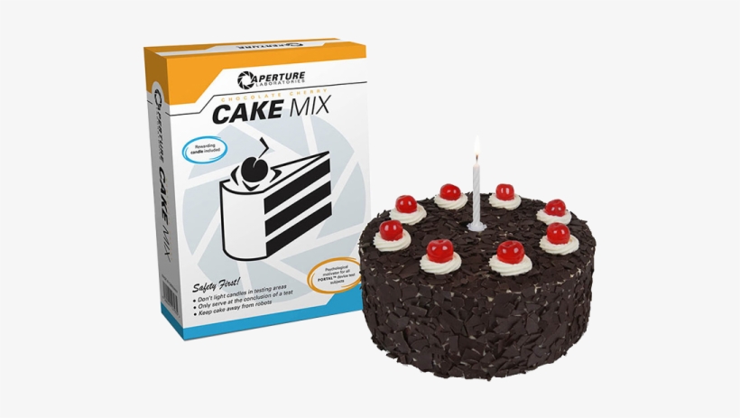 Portal 2 The Cake Cake Mix - Aperture Laboratories Cake, transparent png download