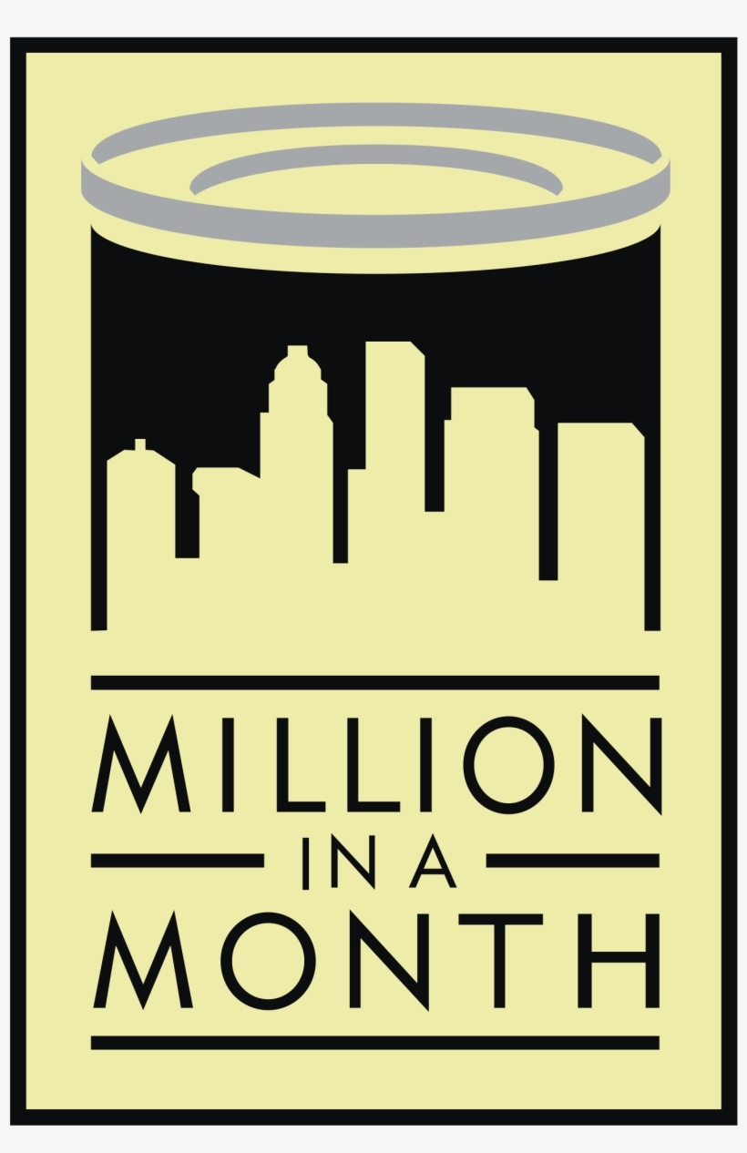 Million In A Month Logo Png Transparent - Download, transparent png download