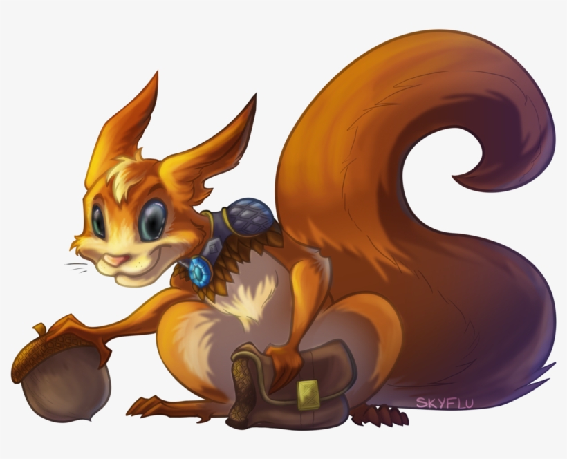 Ratatoskr - Smite Ratatoskr Art, transparent png download