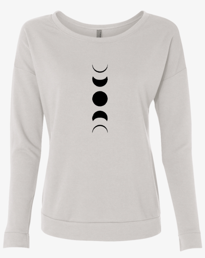 "moonsun Malibu Iv" Ladies' French Terry Scoop - Sweatshirt, transparent png download