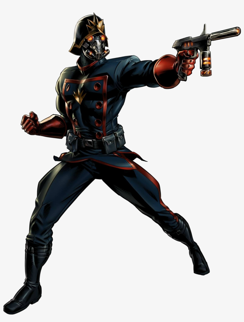 Modern Star-lord Portrait Art - Starlord Marvel Avengers Alliance, transparent png download