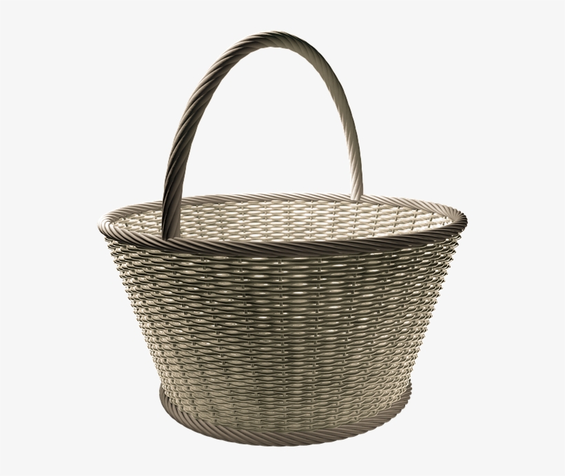 Basket, Wicker Basket, Wicker, Osterkorb, Basket Ware - Basket, transparent png download