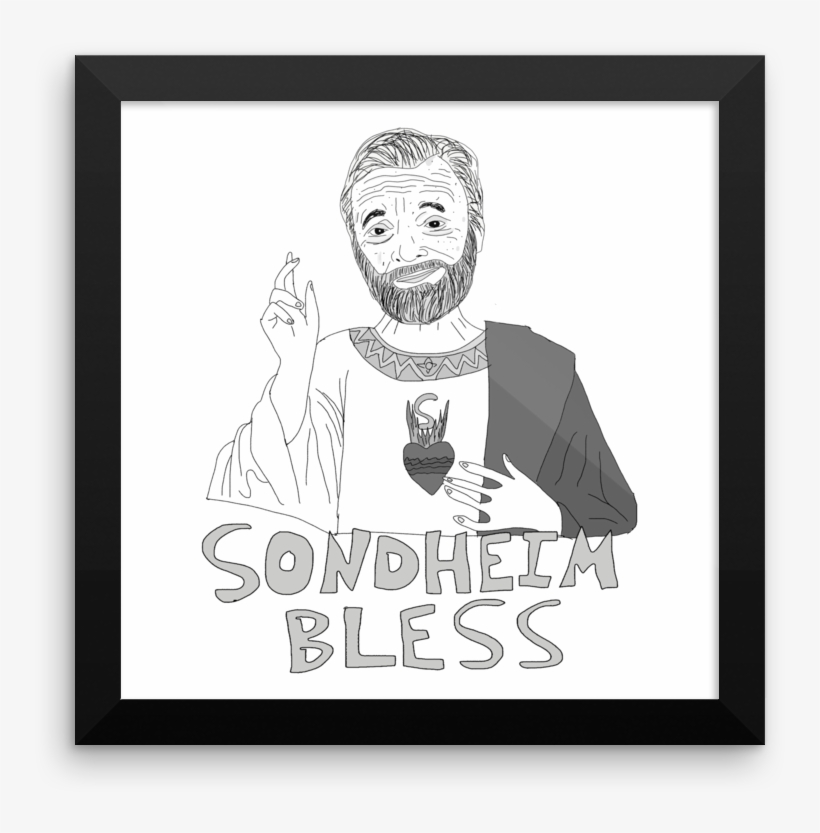 Image Of "sondheim Bless" Limited Edition Print - Printing, transparent png download
