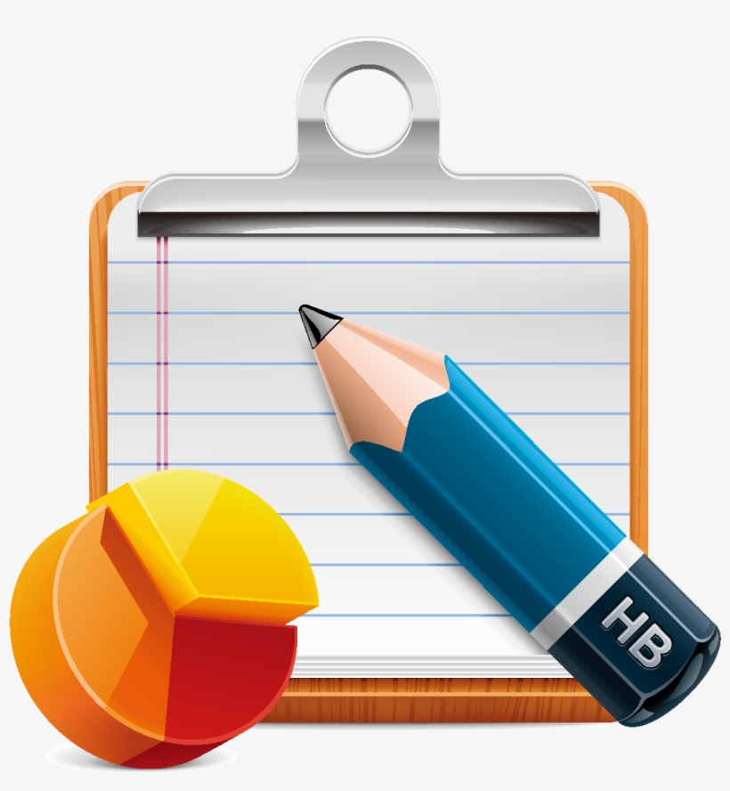 Hand Drawn Vector Pencil Paper Element - Information Text Writing, transparent png download