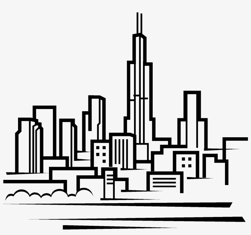 Skyline Coloring Pages