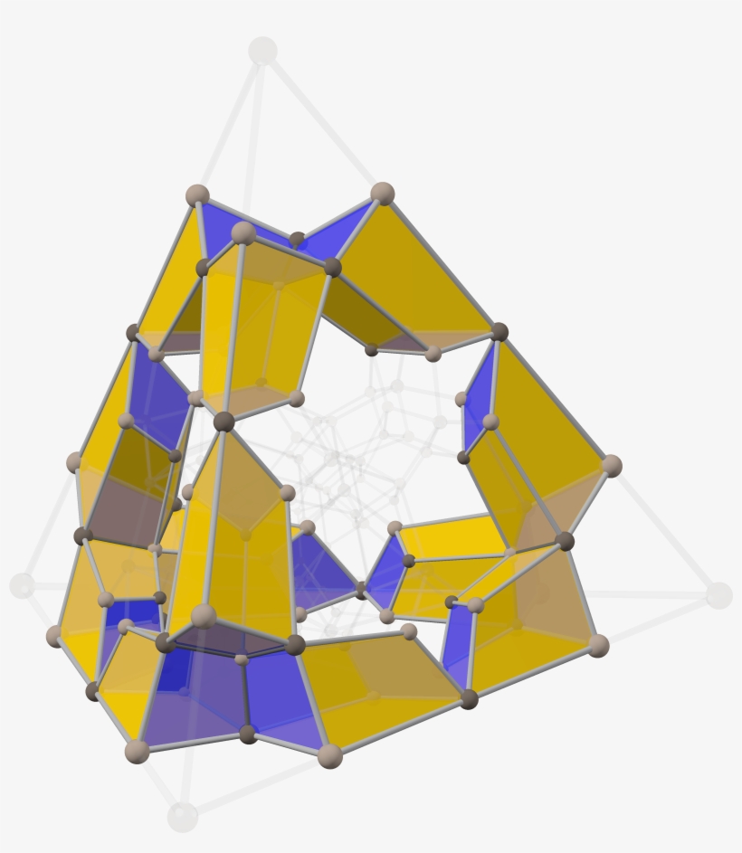 Lower Rhombic Prism - Tesseract, transparent png download