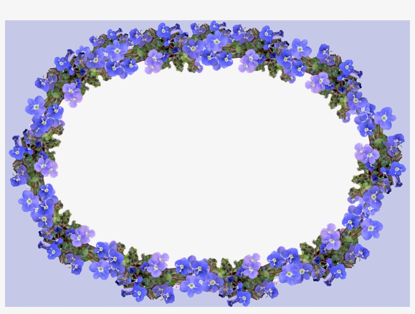 Floral Border Card, transparent png download