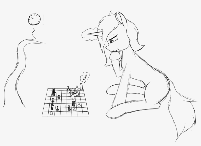 Magic, Monochrome, Oc, Oc Only, Oc - Line Art, transparent png download