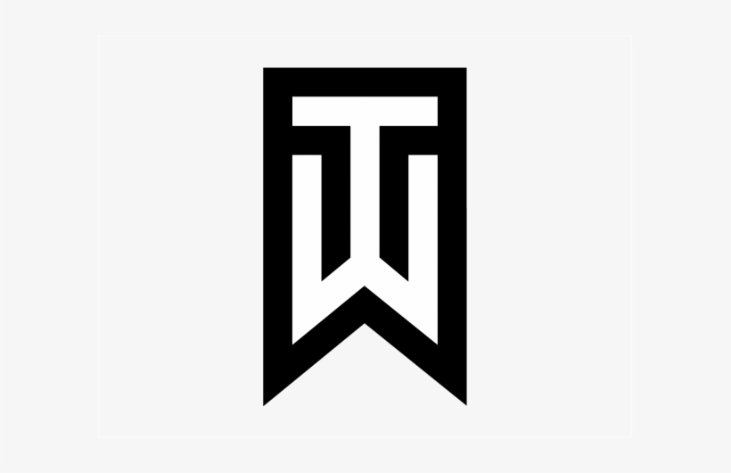 Tiger Woods Lettermark - Tiger Woods Golf Logo, transparent png download