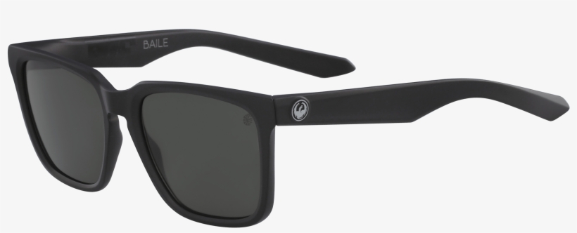 Dragon Baile H20 Sunglasses In Matte Black Smoke Polarized, transparent png download