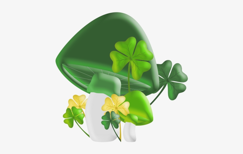 Champignons,png,tubes - Shamrock, transparent png download
