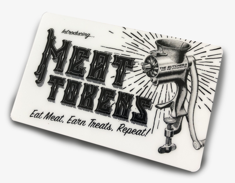 Card - The Butchers Bar & Steakhouse, transparent png download