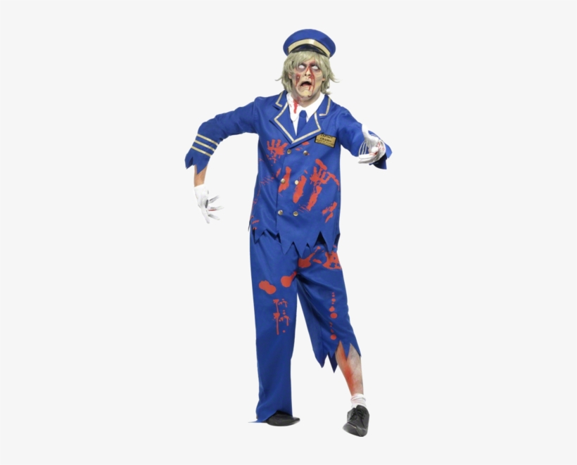 Zombie Pilot Costume, transparent png download