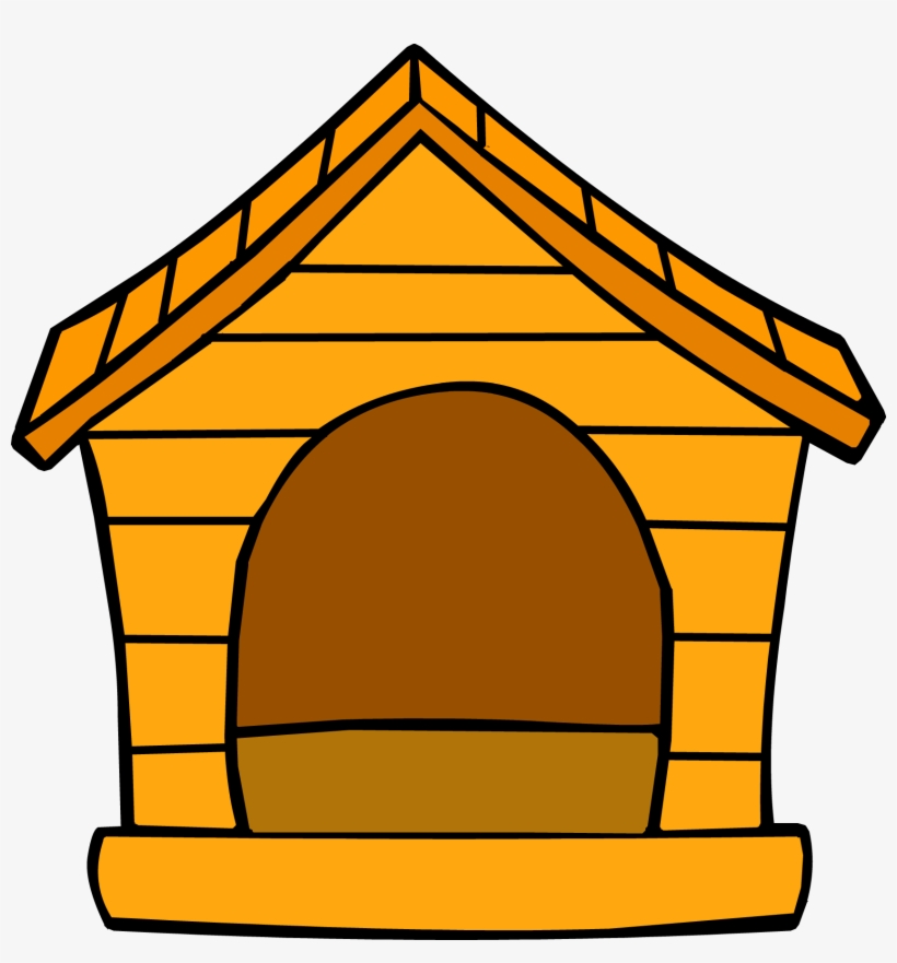 Orange Puffle House - Puffle House, transparent png download