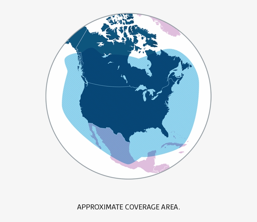 Siriusxm Aviation Weather Service Area - Garmin Gdl 52 Sirius Xm/ads-b Gps Receiver, transparent png download