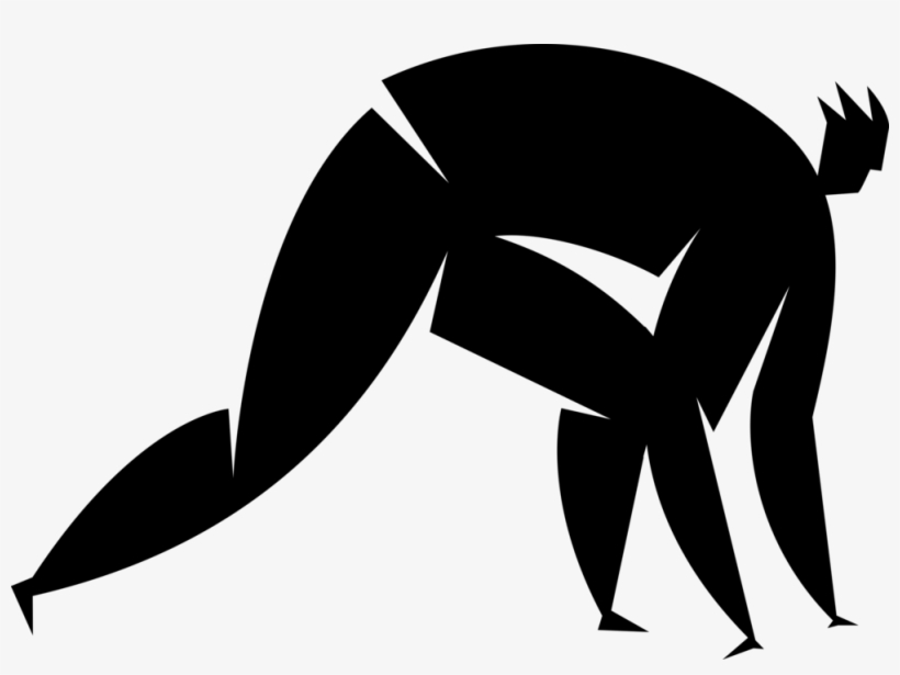 Vector Illustration Of Track And Field Athletic Sport - Someone Getting Ready To Run, transparent png download