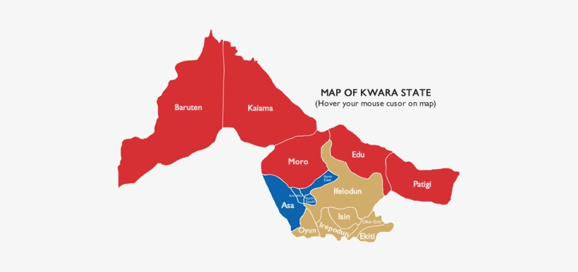 Kwara State Is The 9th Largest State Of The Federal - Kwara State Senatorial District, transparent png download