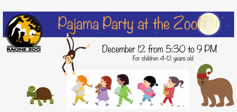 Pajama Party At The Zoo - Sleepover, transparent png download