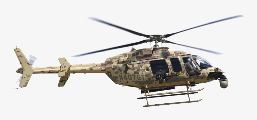 Is The Owner / Operator Of The Armed Bell 407 Gt Variant - Bell 407, transparent png download